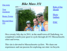 Tablet Screenshot of bikemass351.com